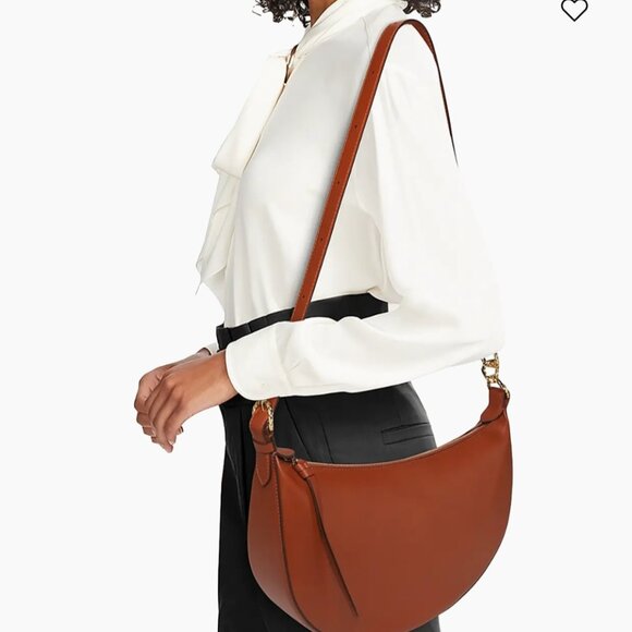 Ulla Johnson Handbags - Ulla Johnson Twyla Leather Hobo Bag Sierra